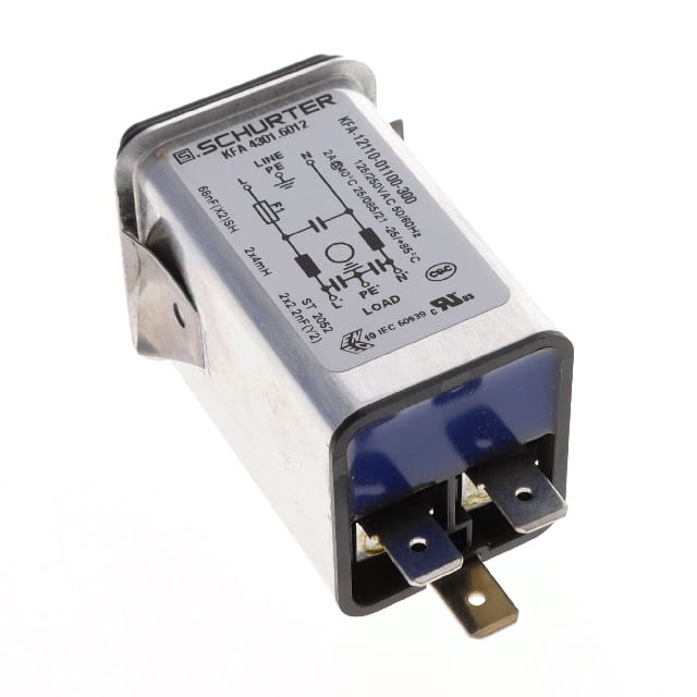 4301.6012 SCHURTER Inc.  Moduli di ingresso alimentazione (PEM)